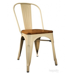 Tolix Sandalye Ahşap (Renk Çeşitleriyle)